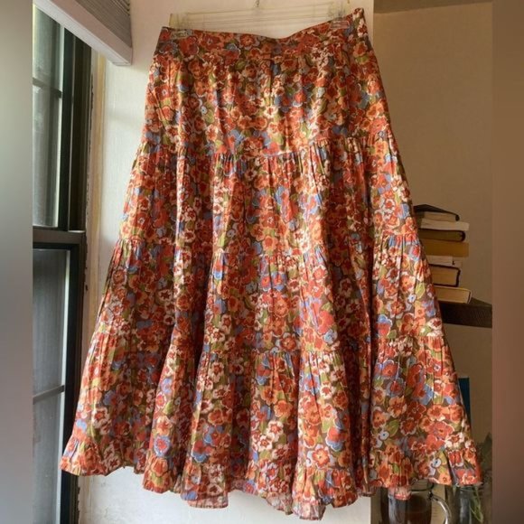 Tiered Midi Skirt - Picture 5 of 5